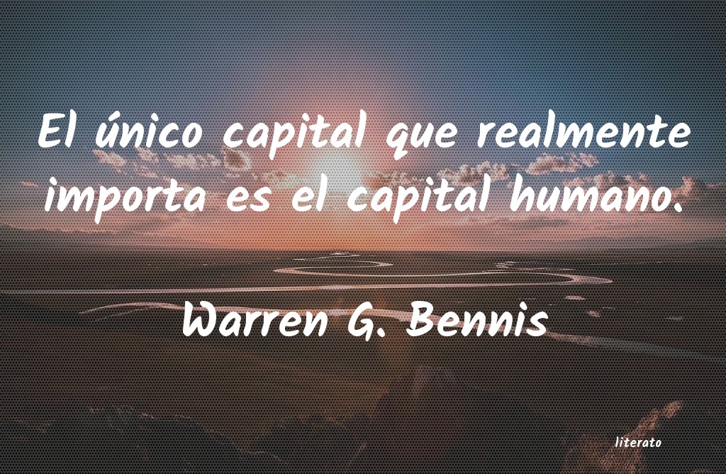 Frases de Warren G. Bennis