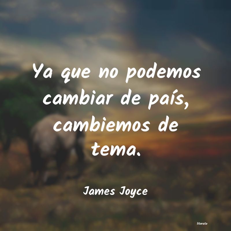 frases de James Joyce