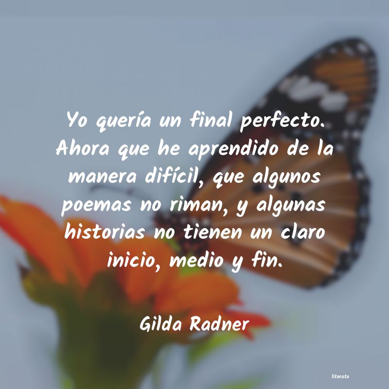 frases de Gilda Radner