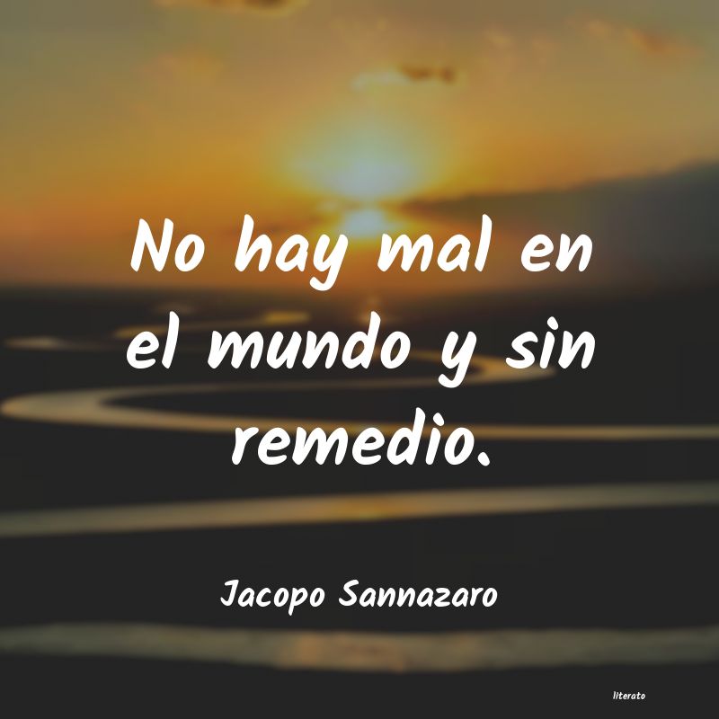 frases de Jacopo Sannazaro