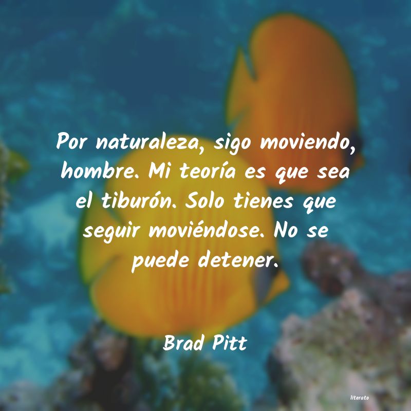 frases de Brad Pitt