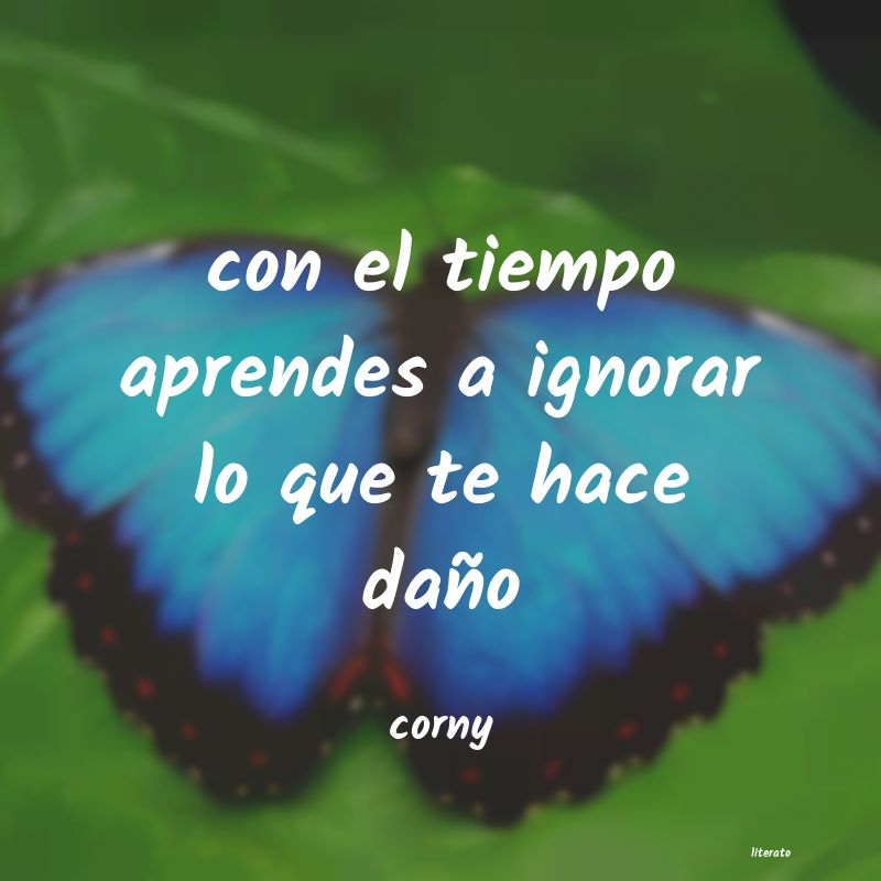 Frases de corny