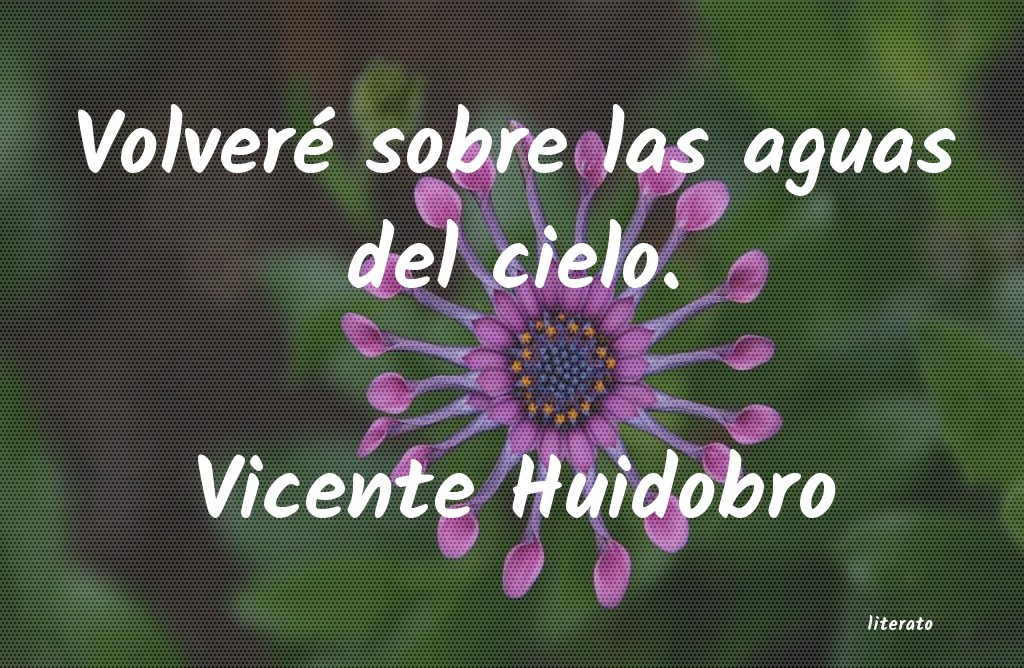 Frases de Vicente Huidobro