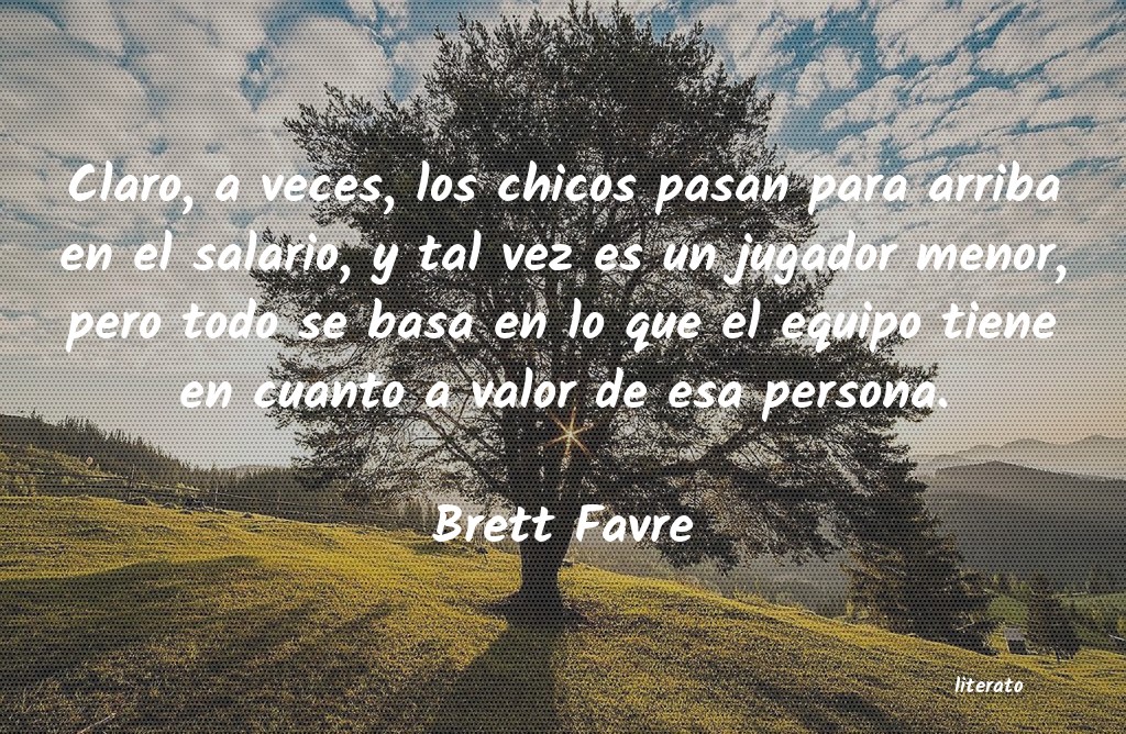 Frases de Brett Favre