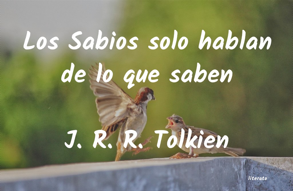 Frases de J. R. R. Tolkien