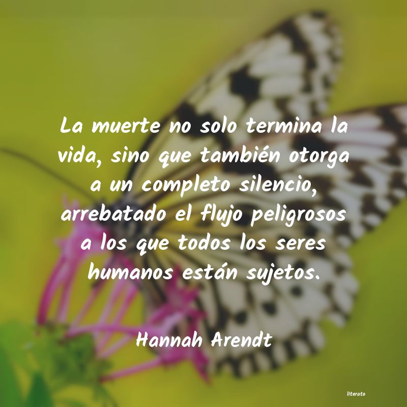 Frases de Hannah Arendt