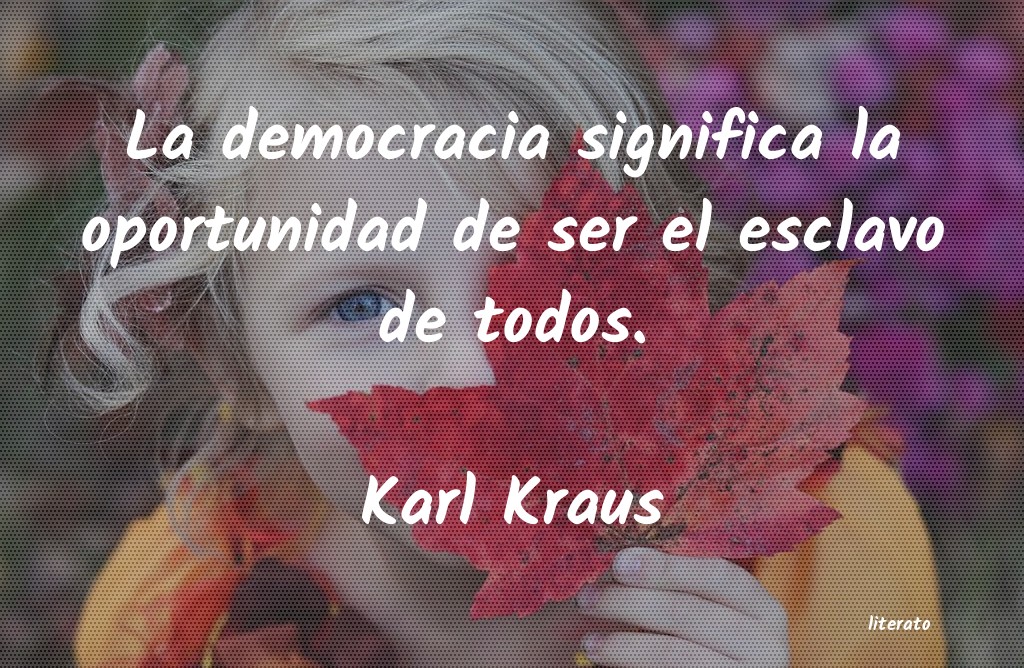 Frases de Karl Kraus