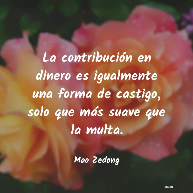 frases de Mao Zedong