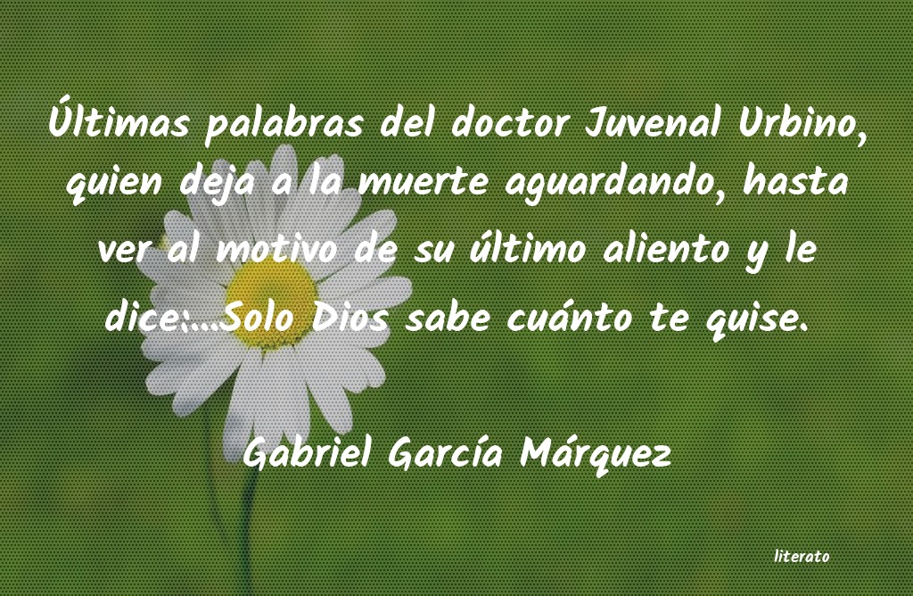 Frases de Gabriel García Márquez