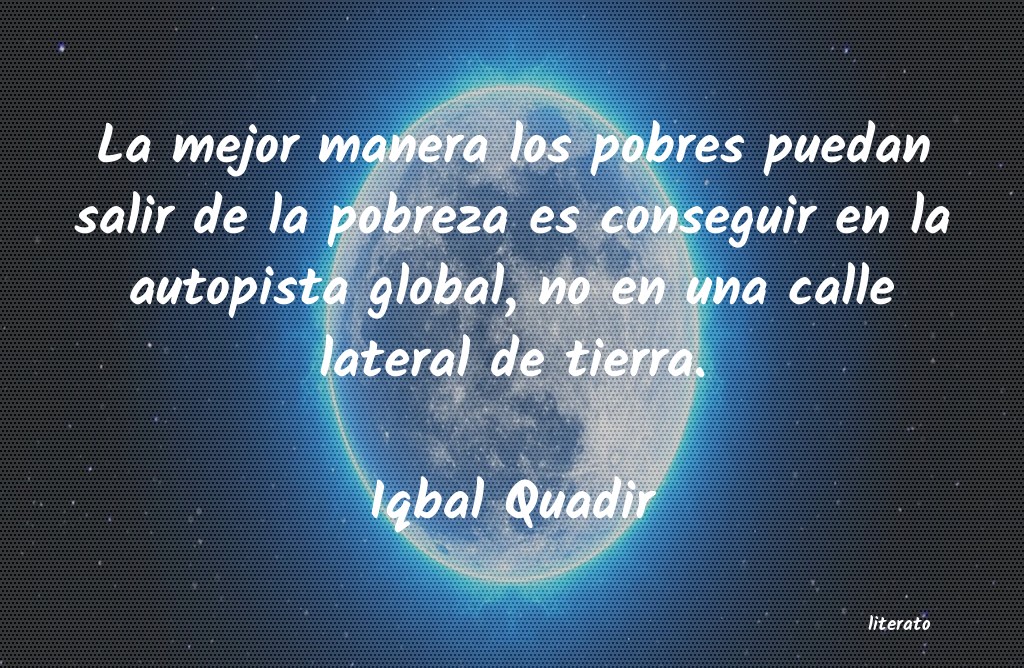 frases de Iqbal Quadir