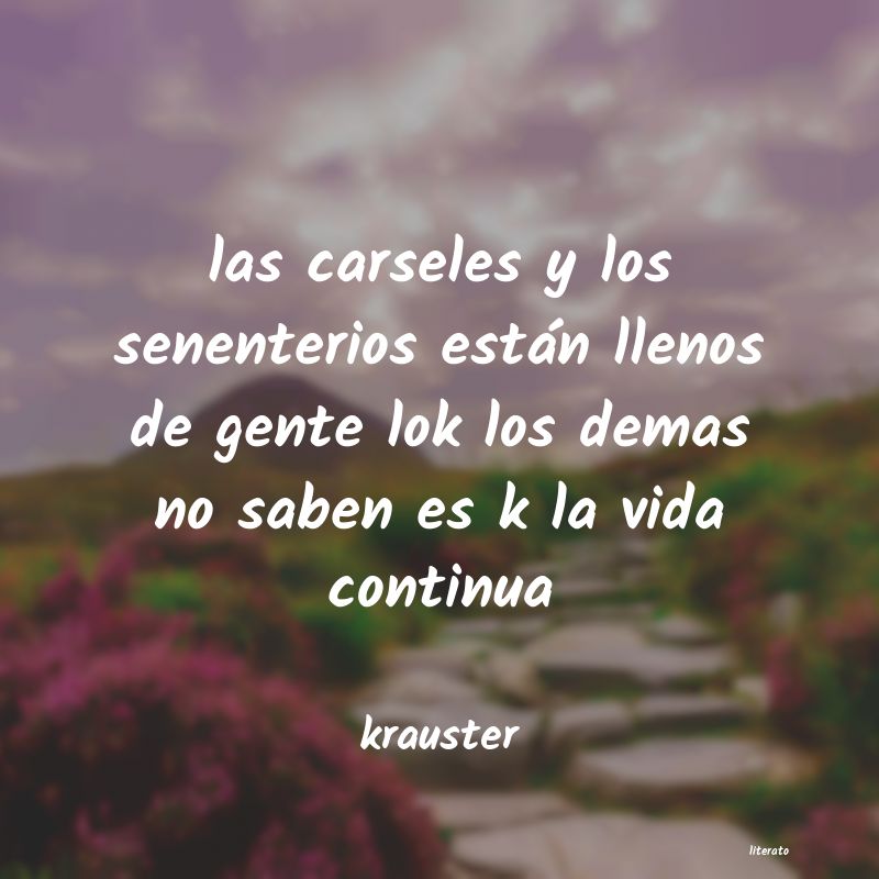 Frases de krauster