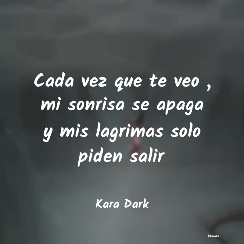 Frases de Kara Dark