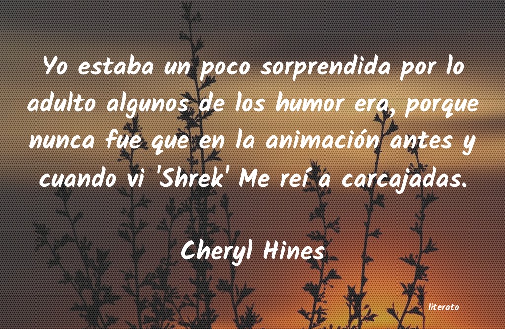 Frases de Cheryl Hines