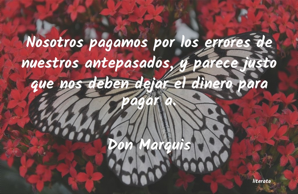 Frases de Don Marquis