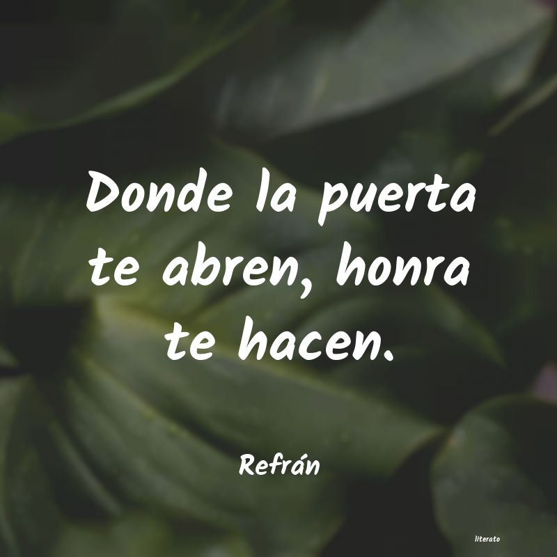 frases de RefrÃ¡n