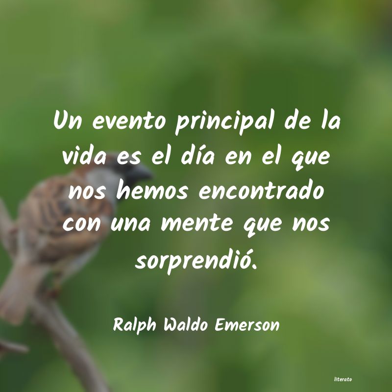 Frases de Ralph Waldo Emerson