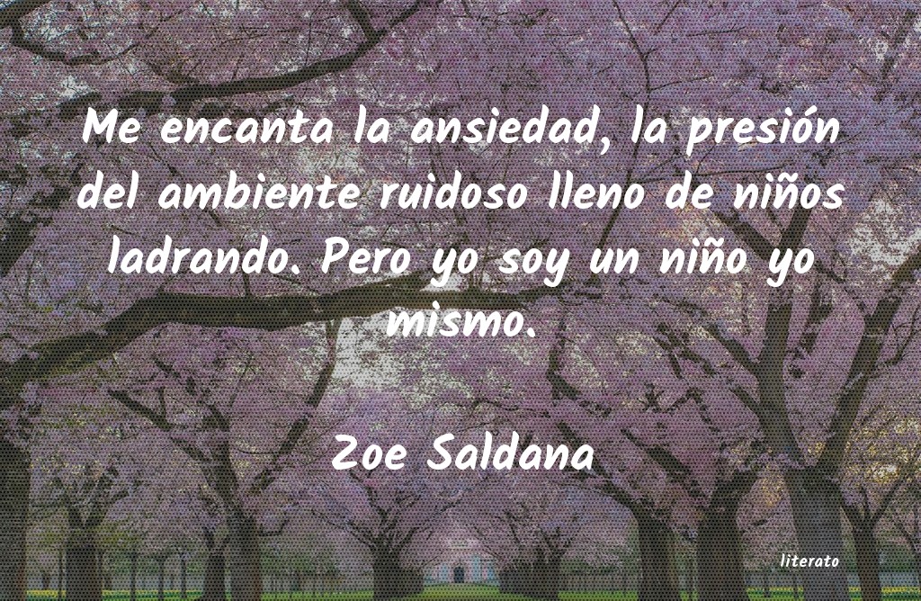 Frases de Zoe Saldana