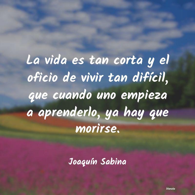 Frases de Joaquín Sabina