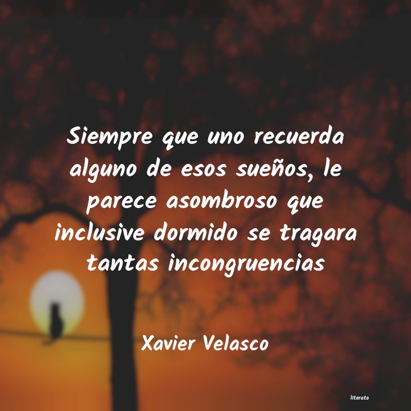 Frases de Xavier Velasco