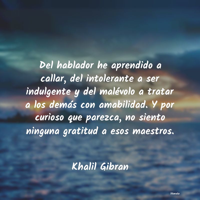 Frases de Khalil Gibran