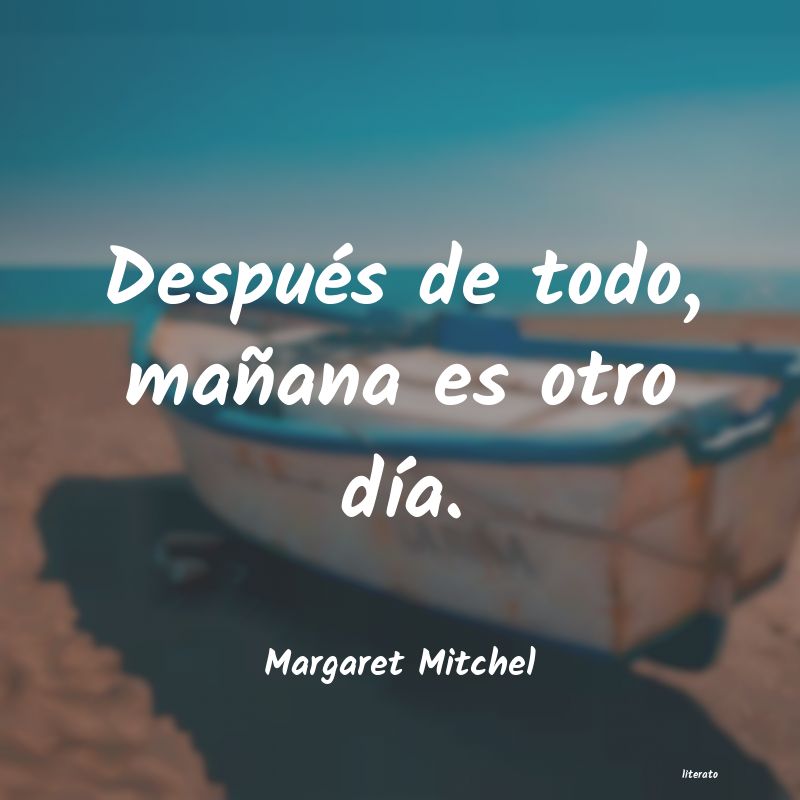 frases de Margaret Mitchel
