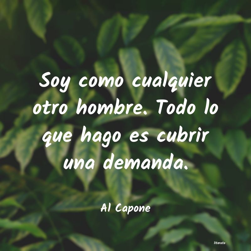 Frases de Al Capone