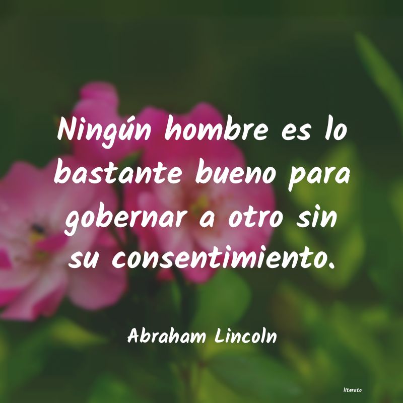 Frases de Abraham Lincoln