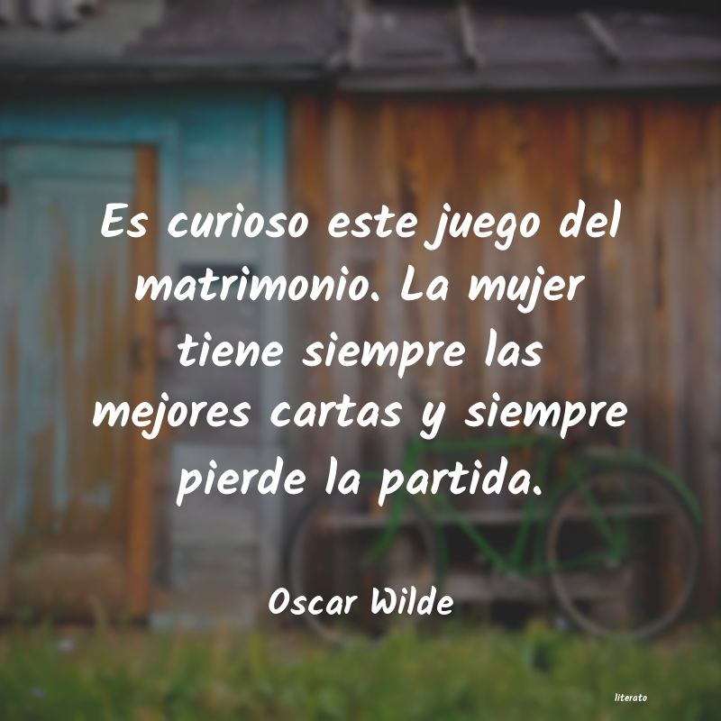 Frases de Oscar Wilde