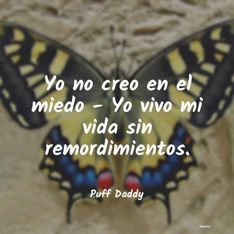 Frases de Puff Daddy