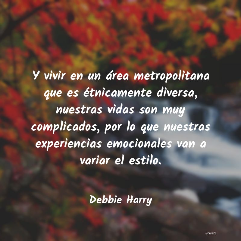 frases de Debbie Harry
