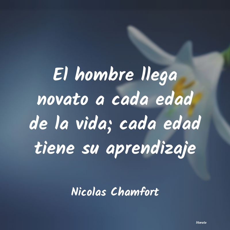 Frases de Nicolas Chamfort