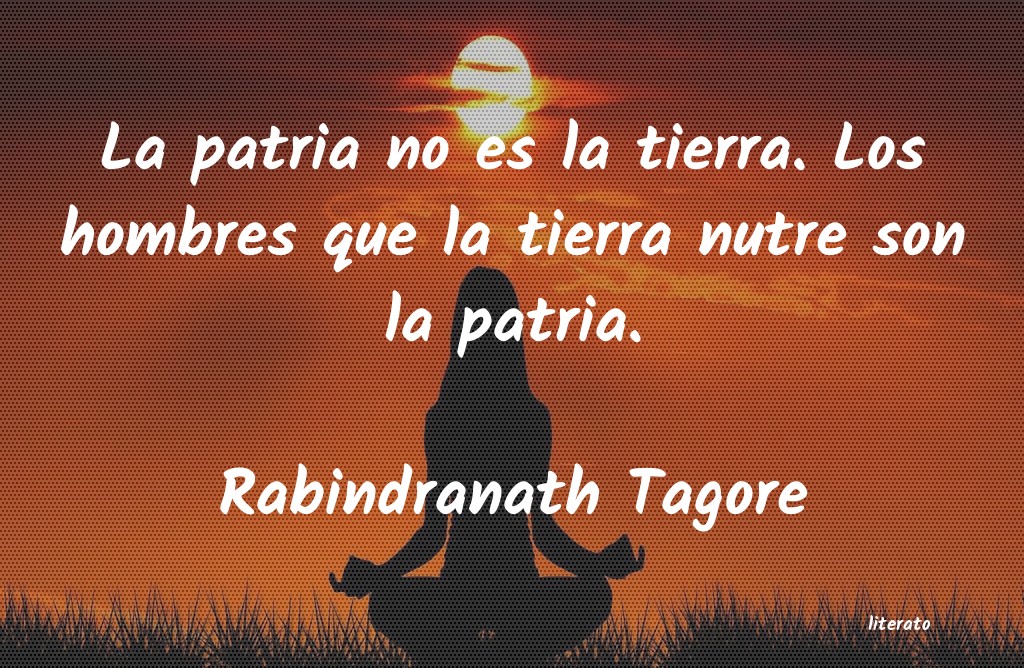 Frases de Rabindranath Tagore