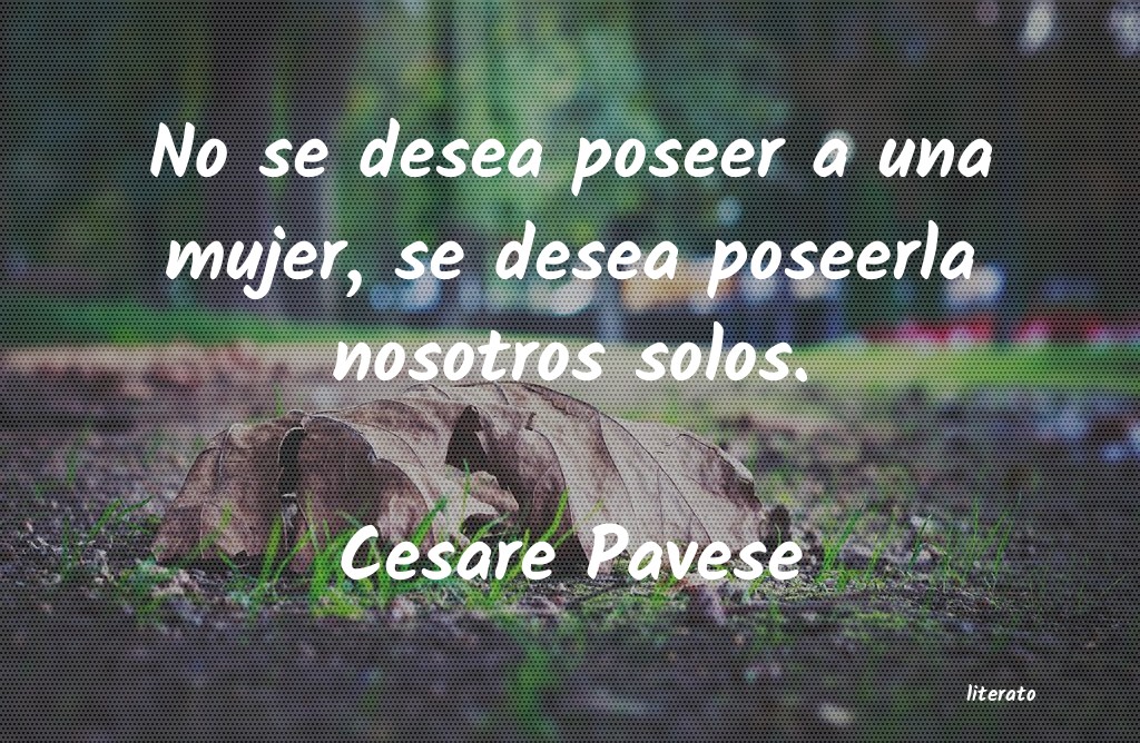 Frases de Cesare Pavese