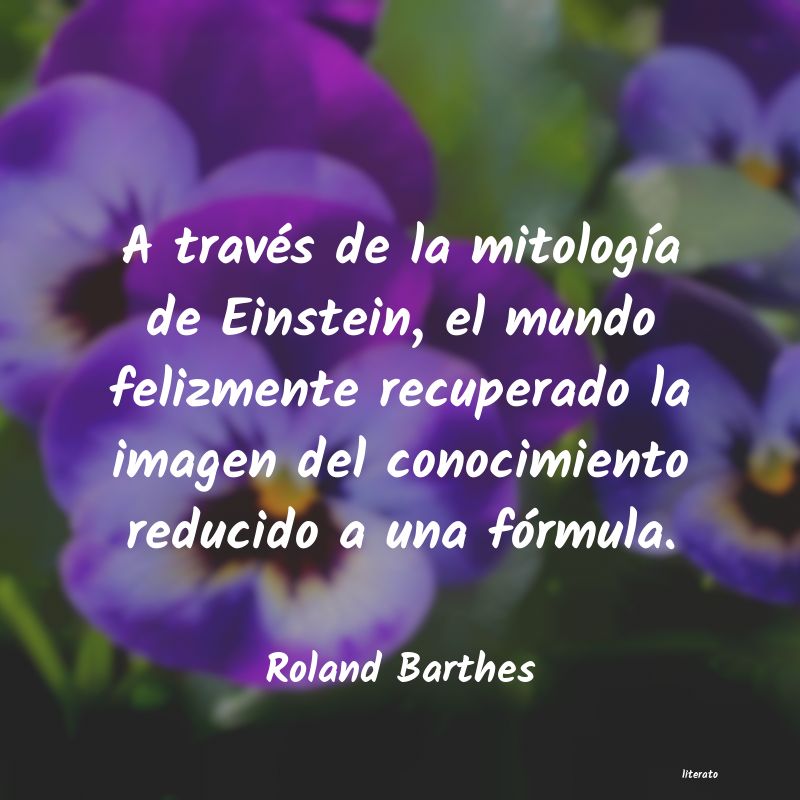 frases de Roland Barthes