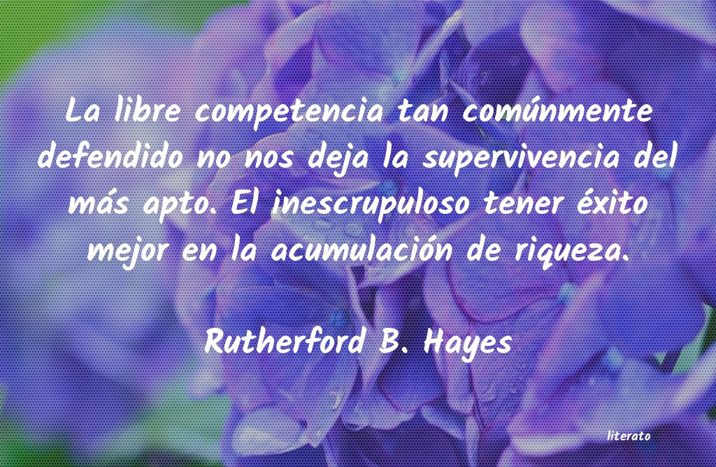 Frases de Rutherford B. Hayes