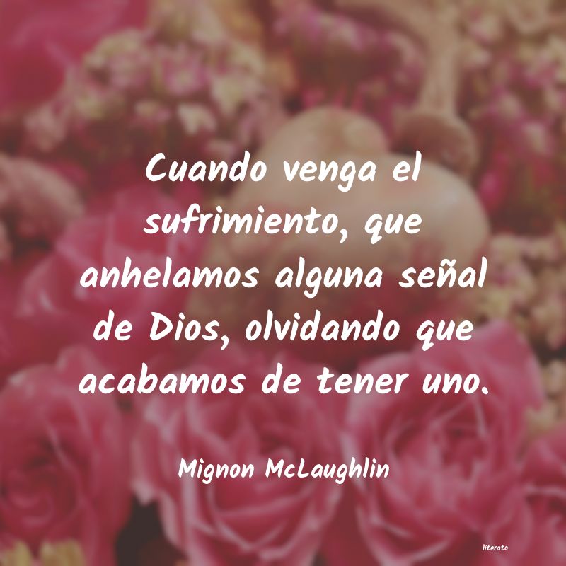 frases de Mignon McLaughlin