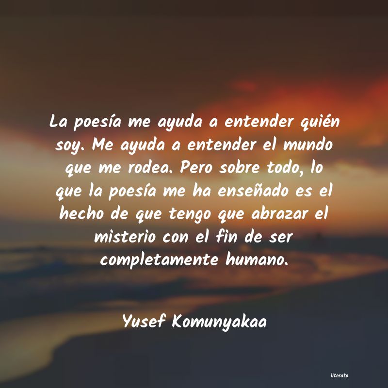 Frases de Yusef Komunyakaa