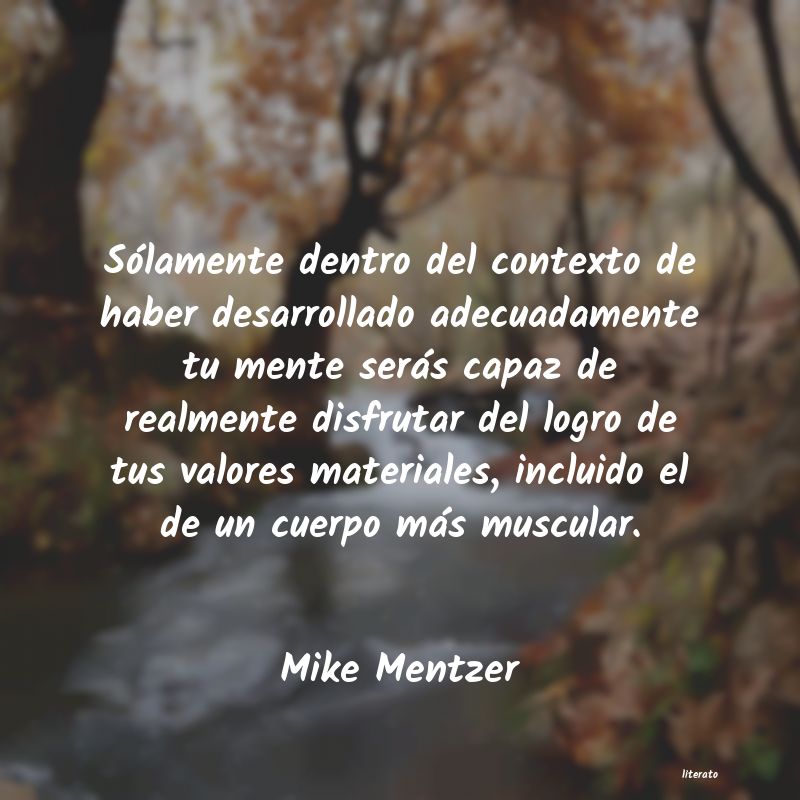 frases de Mike Mentzer