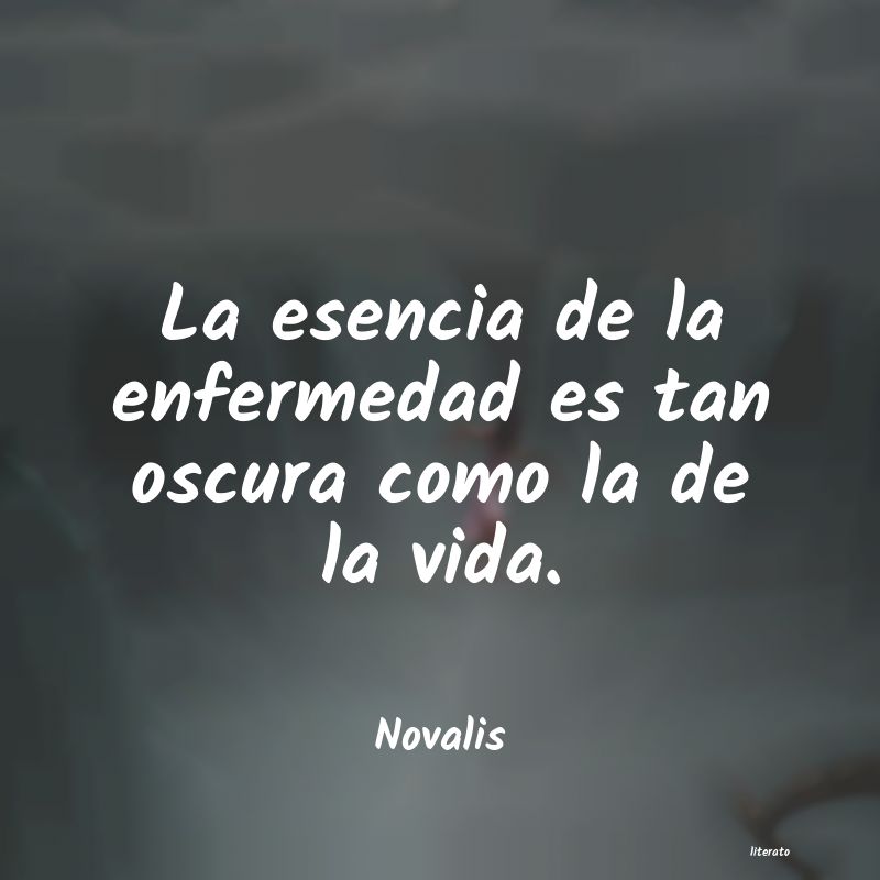 frases de Novalis