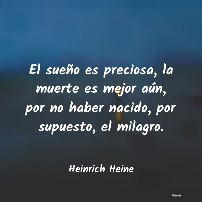 frases de Heinrich Heine