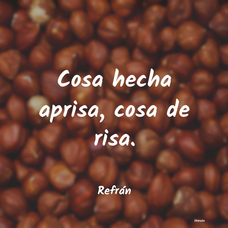 frases de Refrán