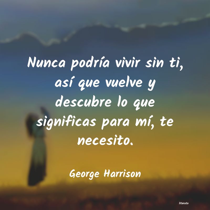 frases de George Harrison