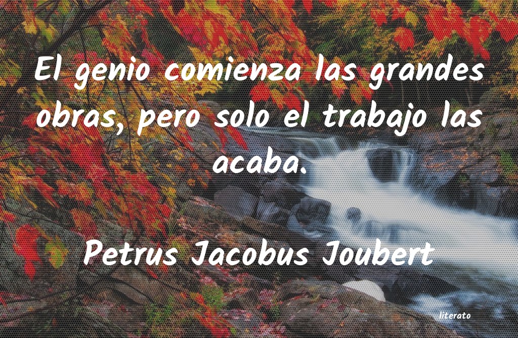 Frases de Petrus Jacobus Joubert