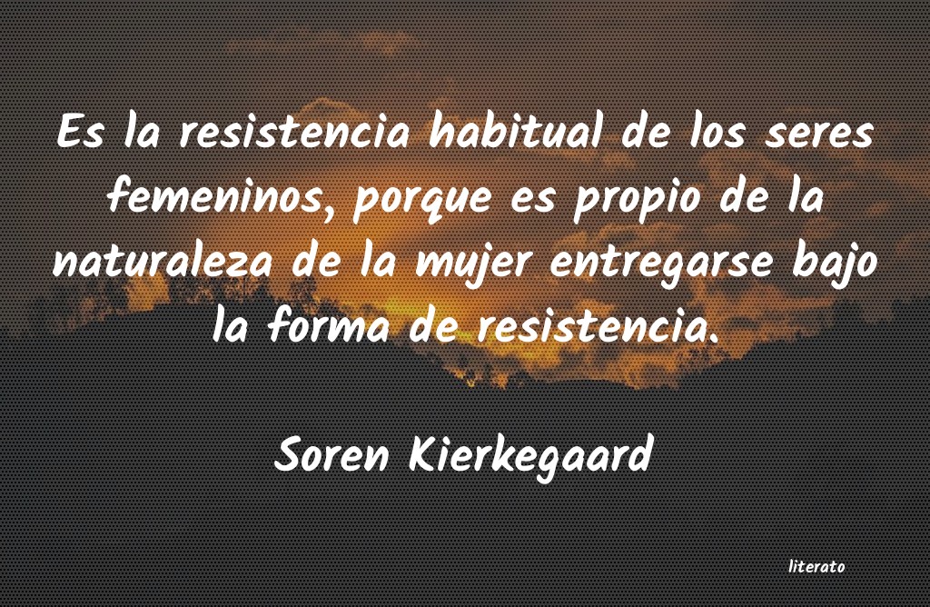 frases de Soren Kierkegaard