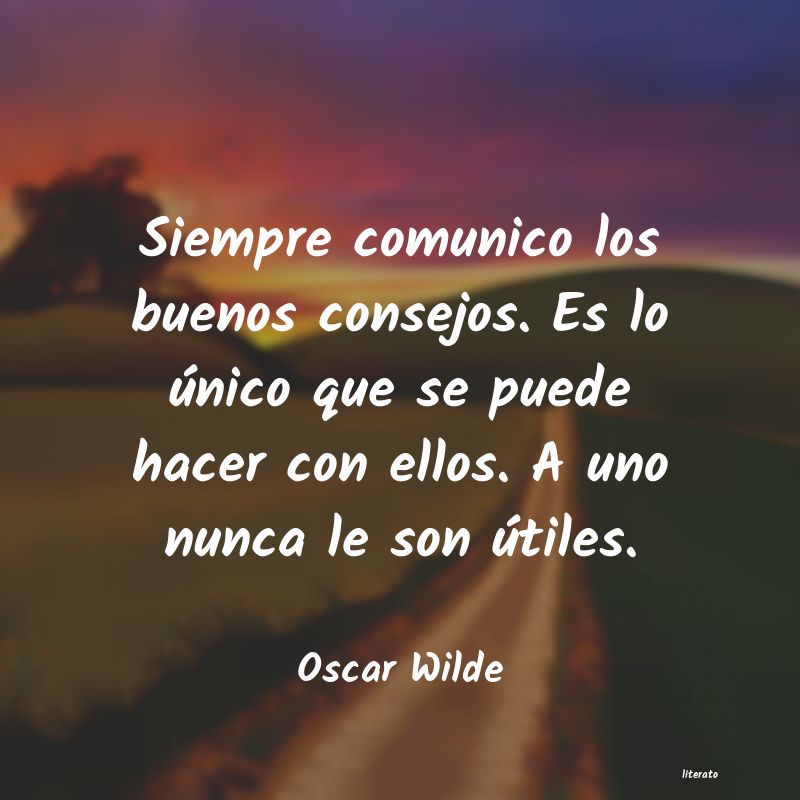 Frases de Oscar Wilde