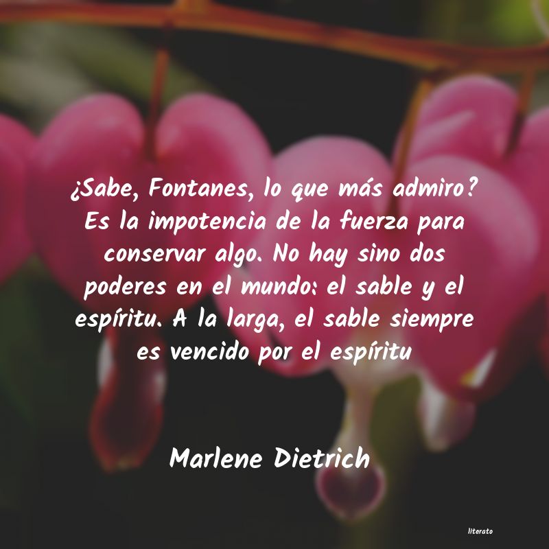 Frases de Marlene Dietrich