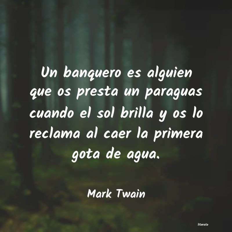 Frases de Mark Twain