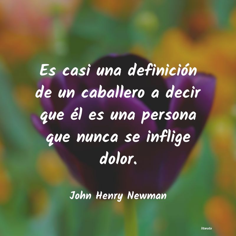 frases de John Henry Newman