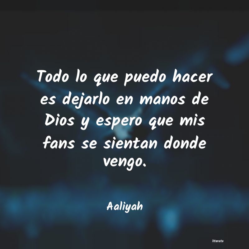 Frases de Aaliyah