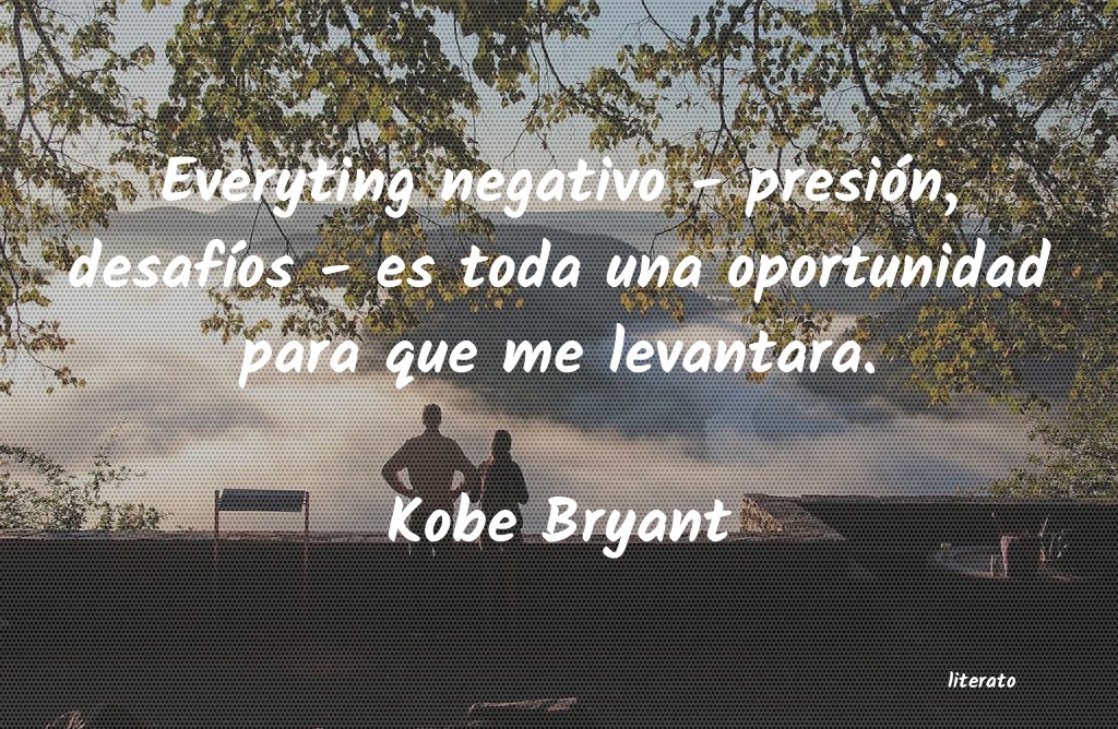 frases de Kobe Bryant
